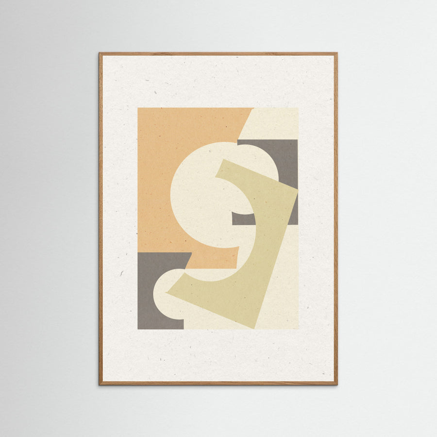 Paper Collage No.1 Poster