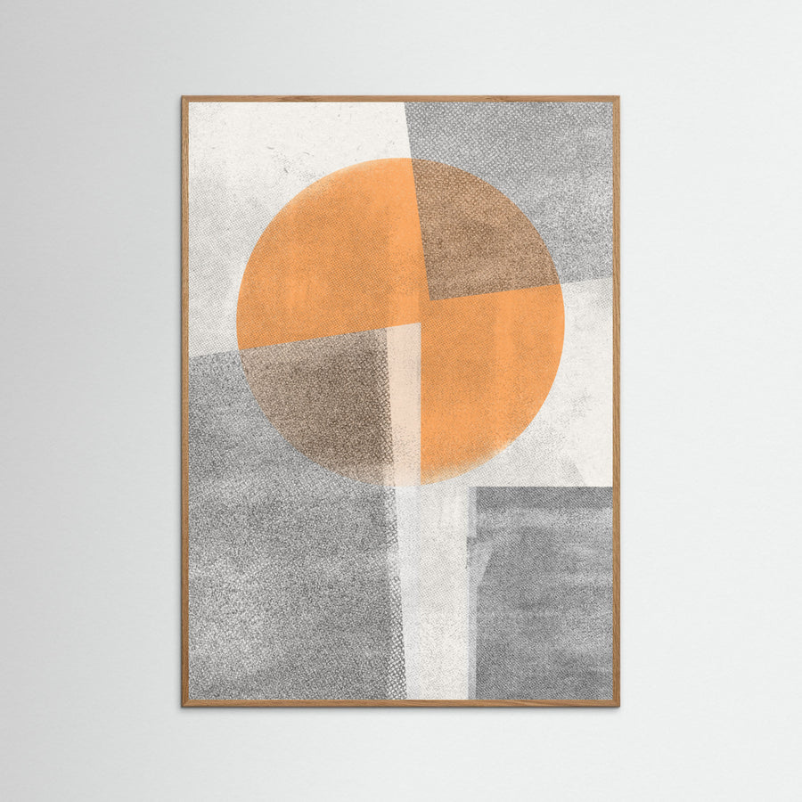 Paper Collage No.3 Poster