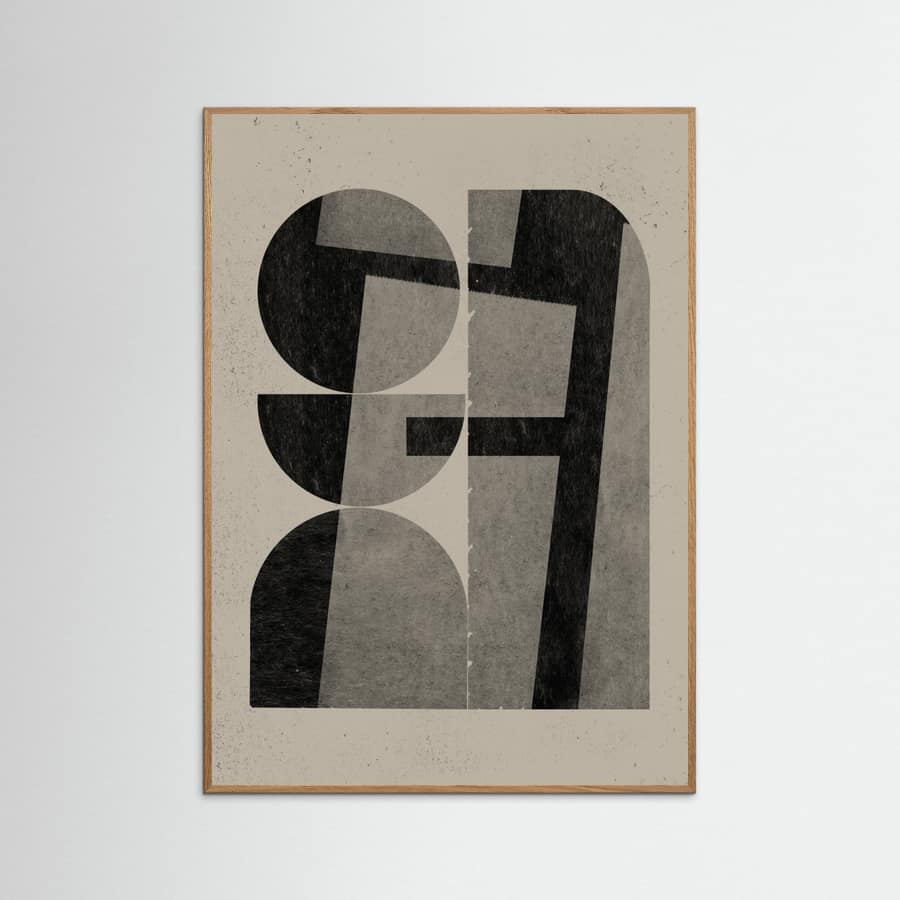 Paper Cut No.7 Poster – plakat og kunsttryk