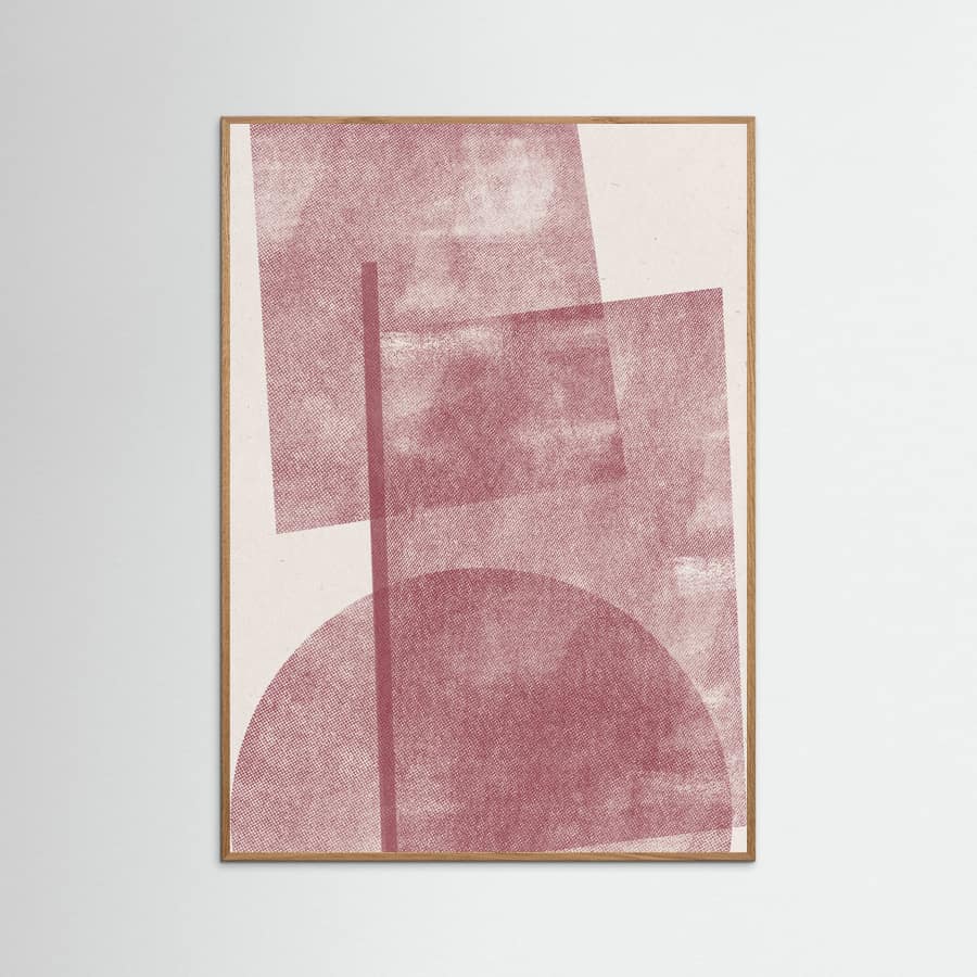 Poster Paper Red Collage No.4 – poster e stampa artistica