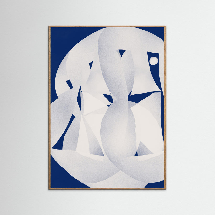 Plakat Paper Sculpture Abstract