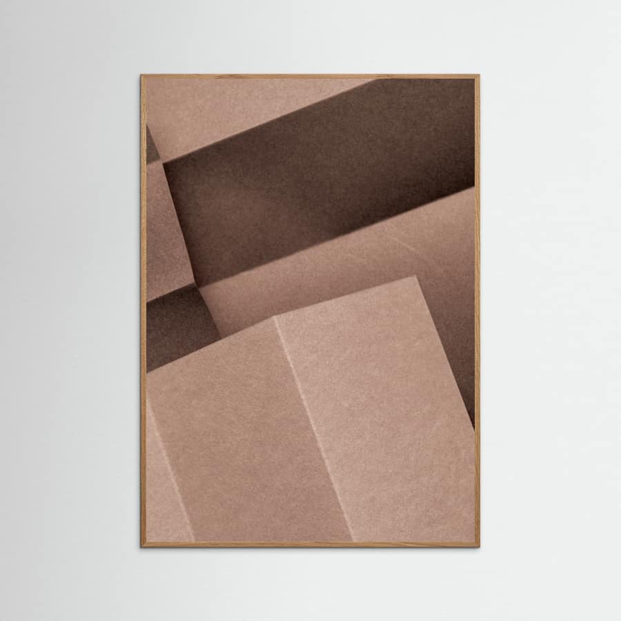 Papers and Shadows 4 Poster – plakat og kunsttryk