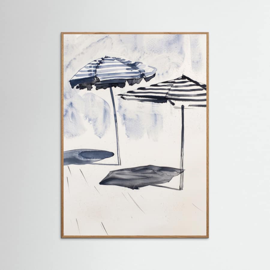 Parasols Poster