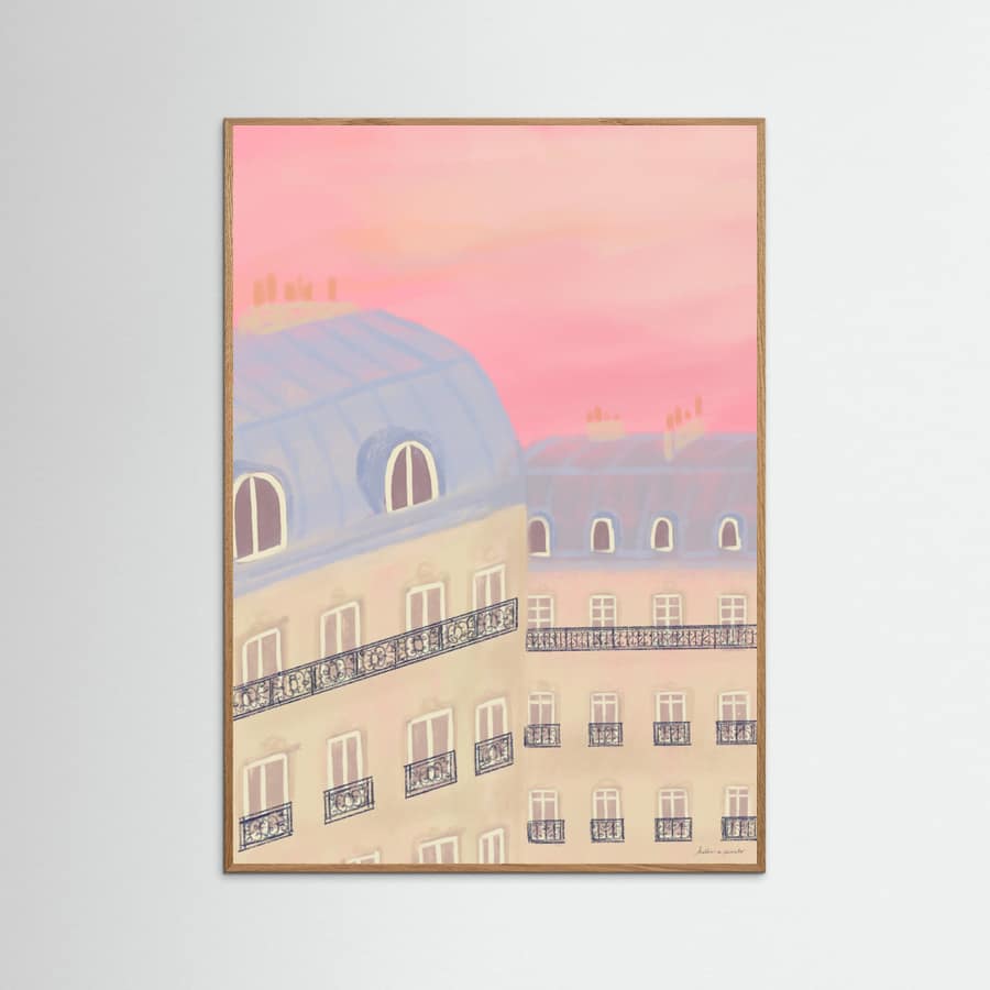 Paris, My Love Poster – plakat og kunsttryk