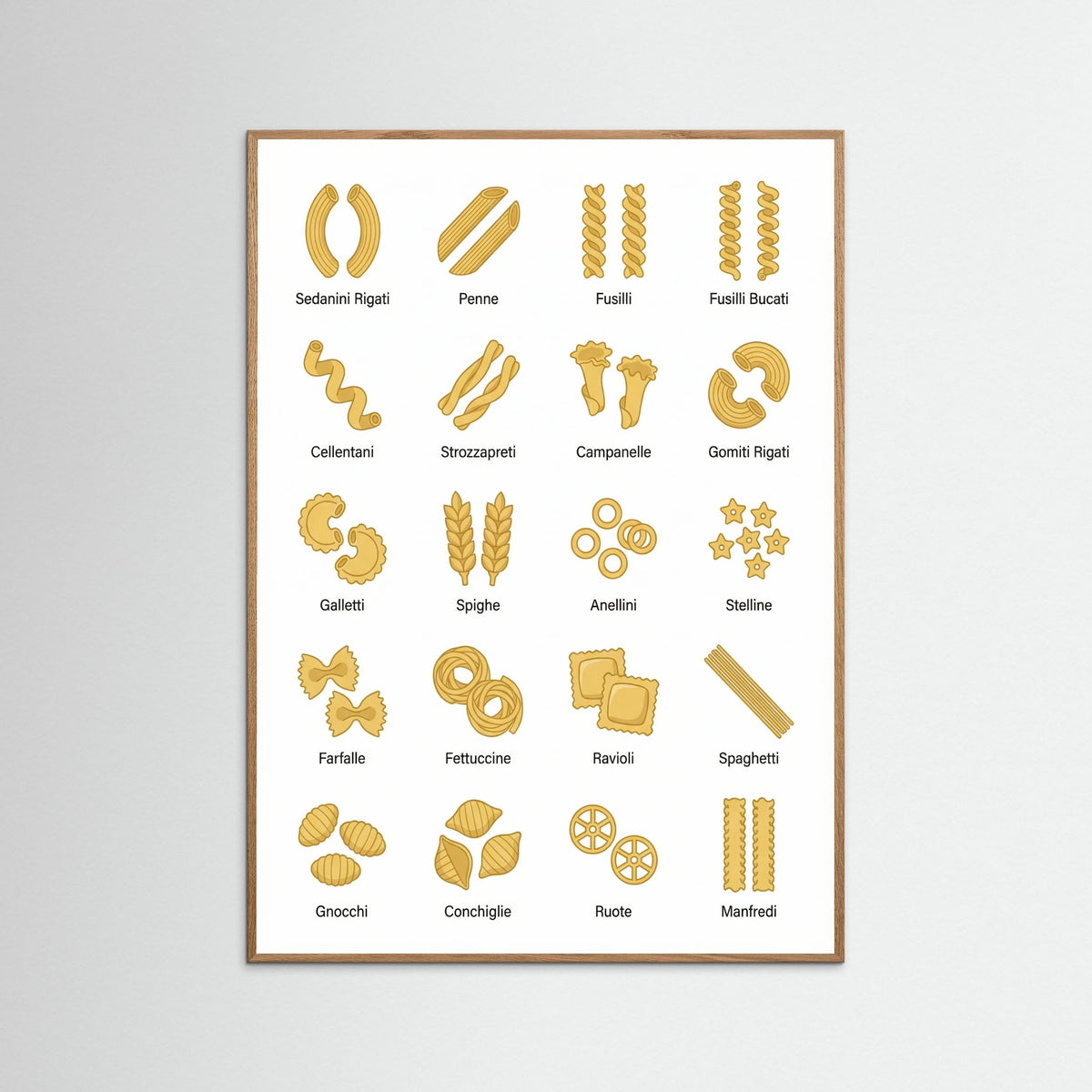 Oak Nature Pasta Varieties Guide