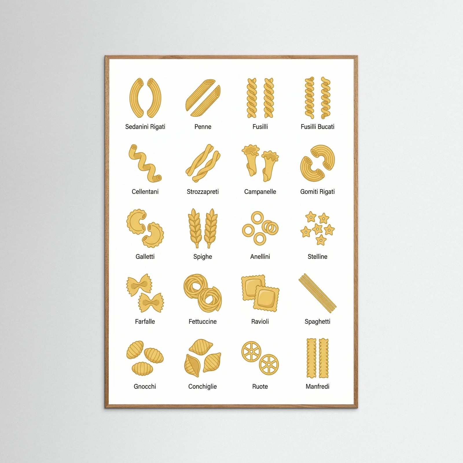 Oak Nature Pasta Varieties Guide