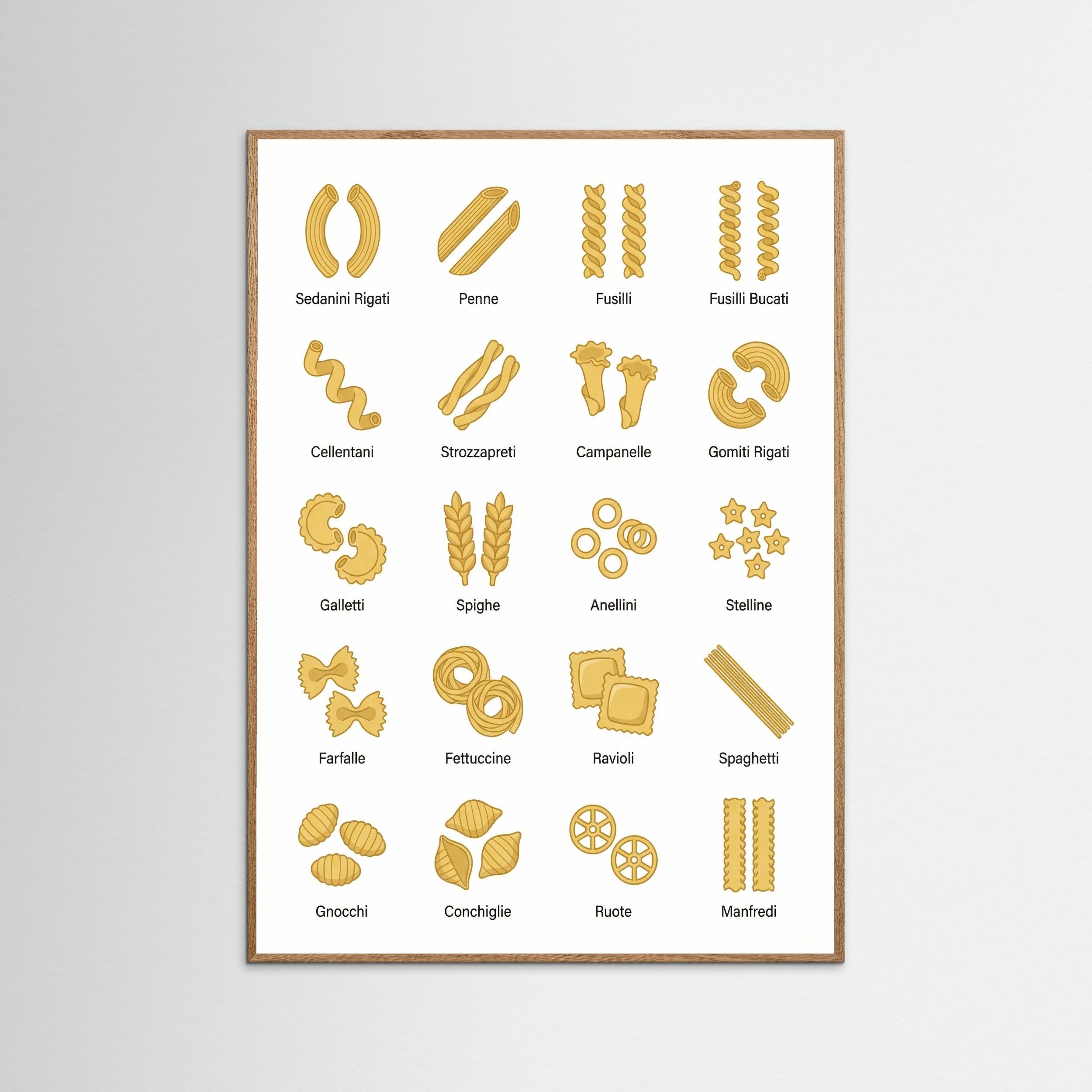 Oak Nature Pasta Varieties Guide