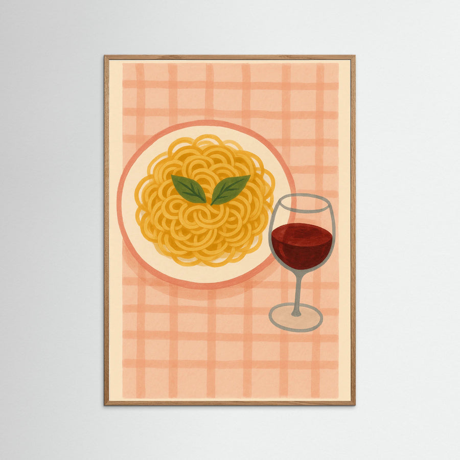 Pasta  Wine
