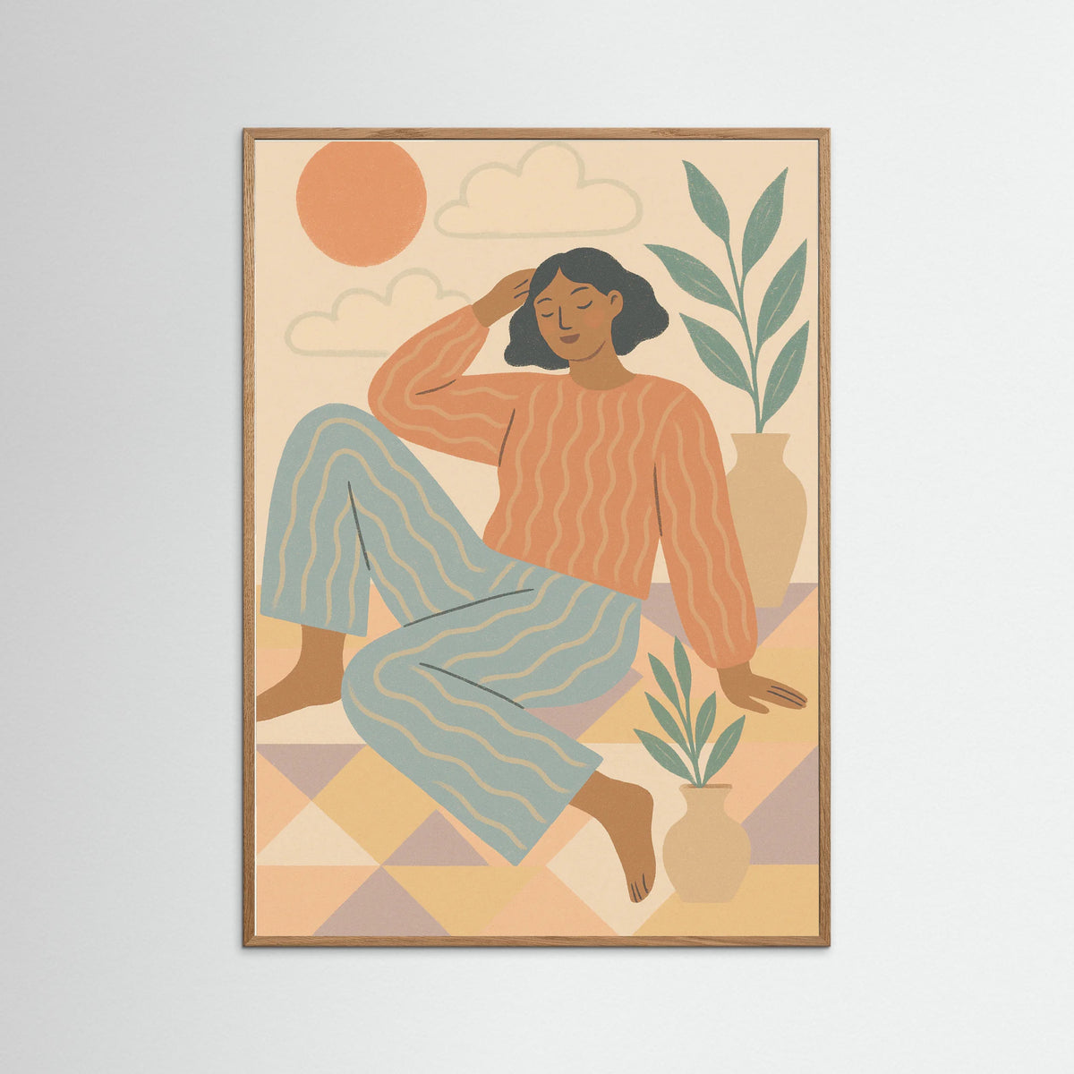 Oak Nature Pastel Breeze