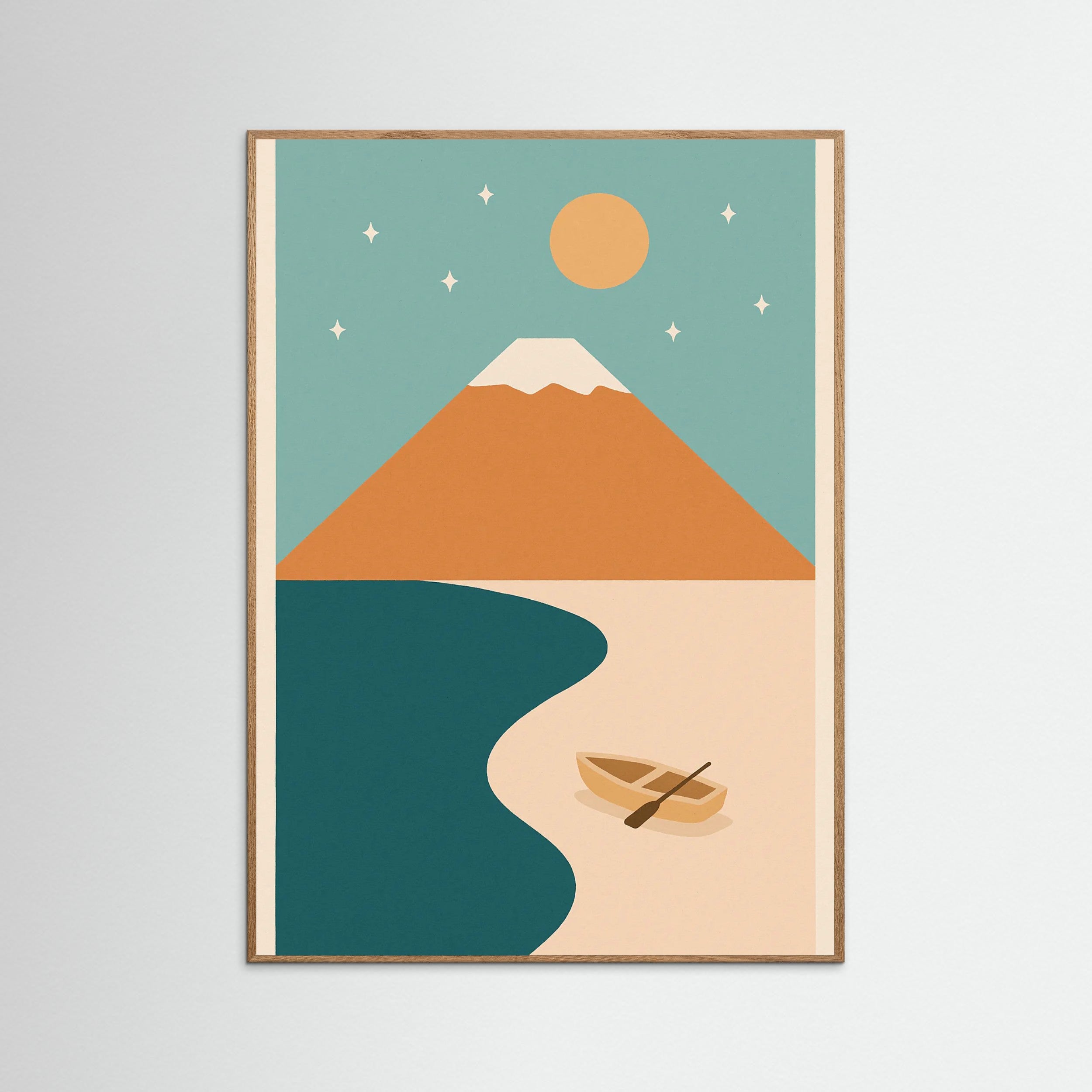 Oak Nature Pastel Peak Vista