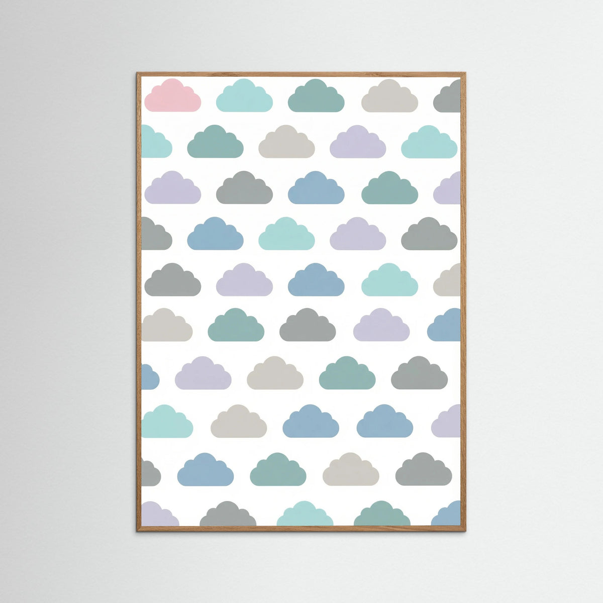 Oak Nature Pastel Rainfall