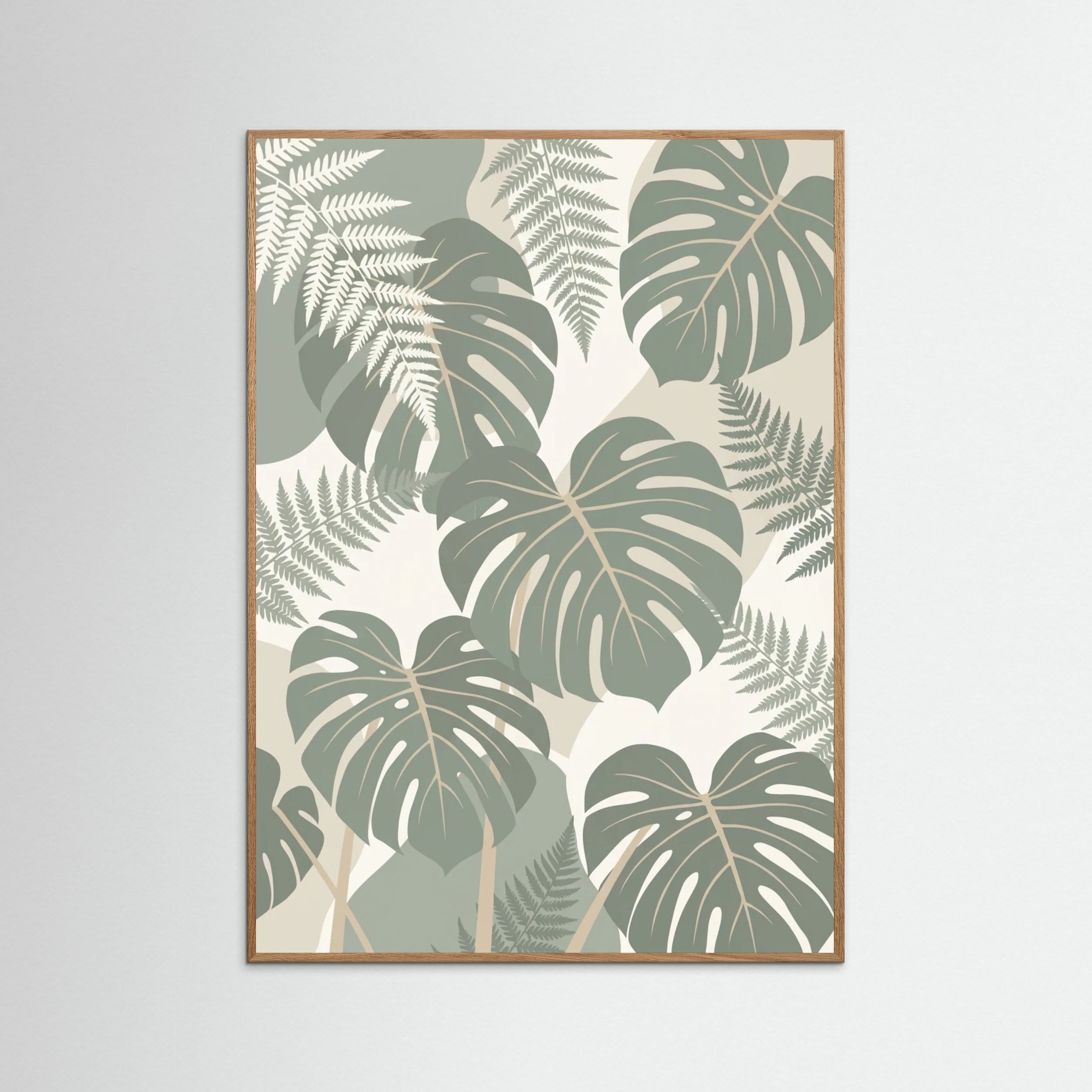 Oak Nature Pattern Bloom