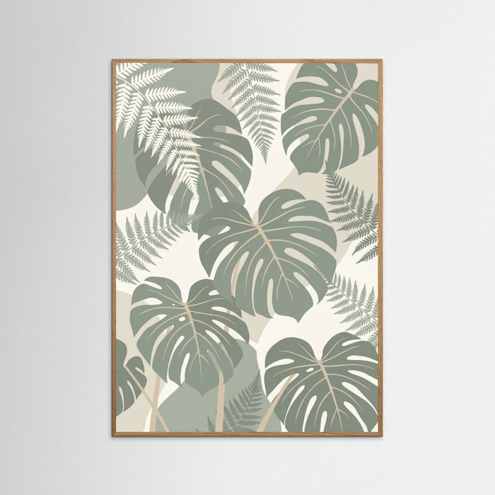 Oak Nature Pattern Bloom