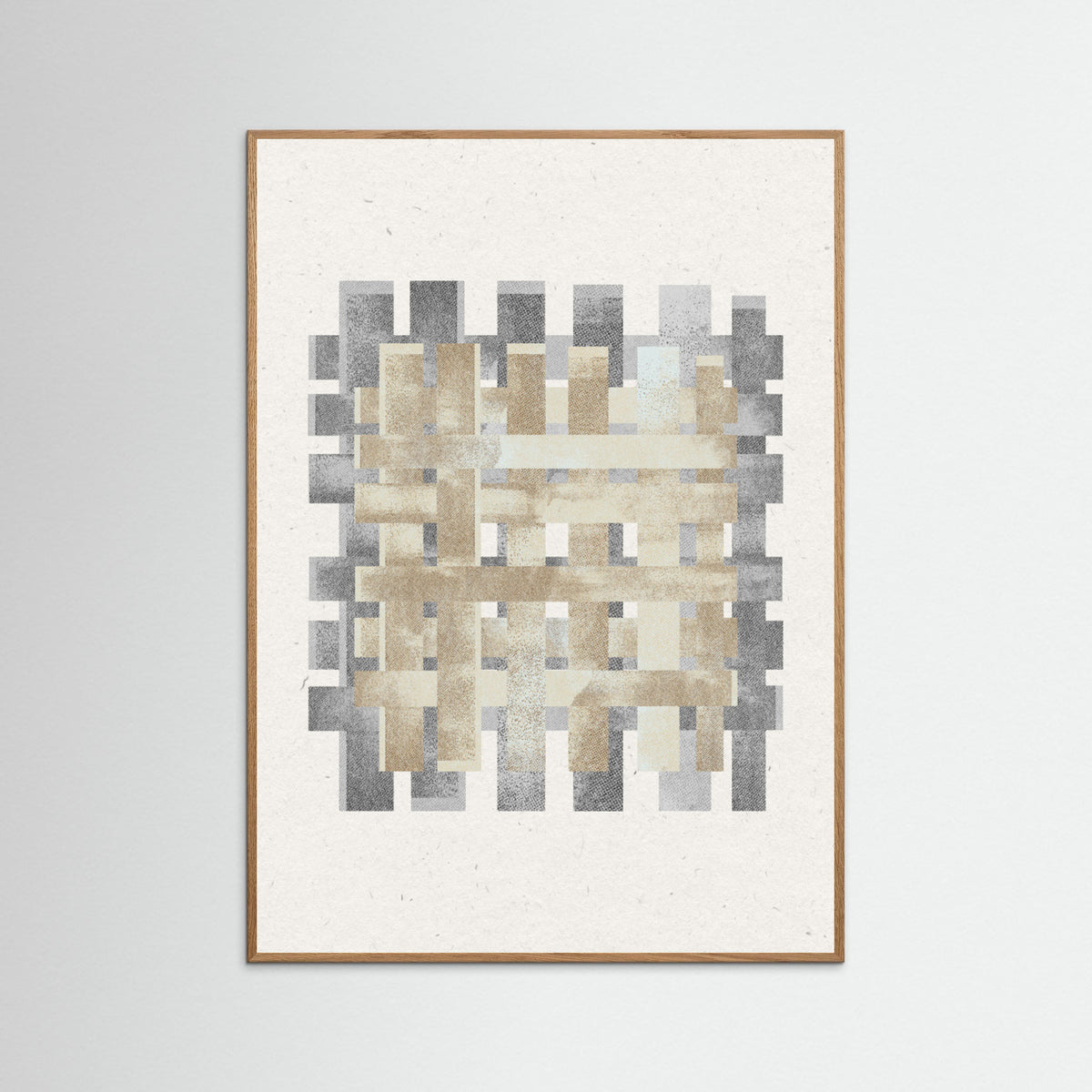 Oak Nature Pattern on Pattern No.2 Poster