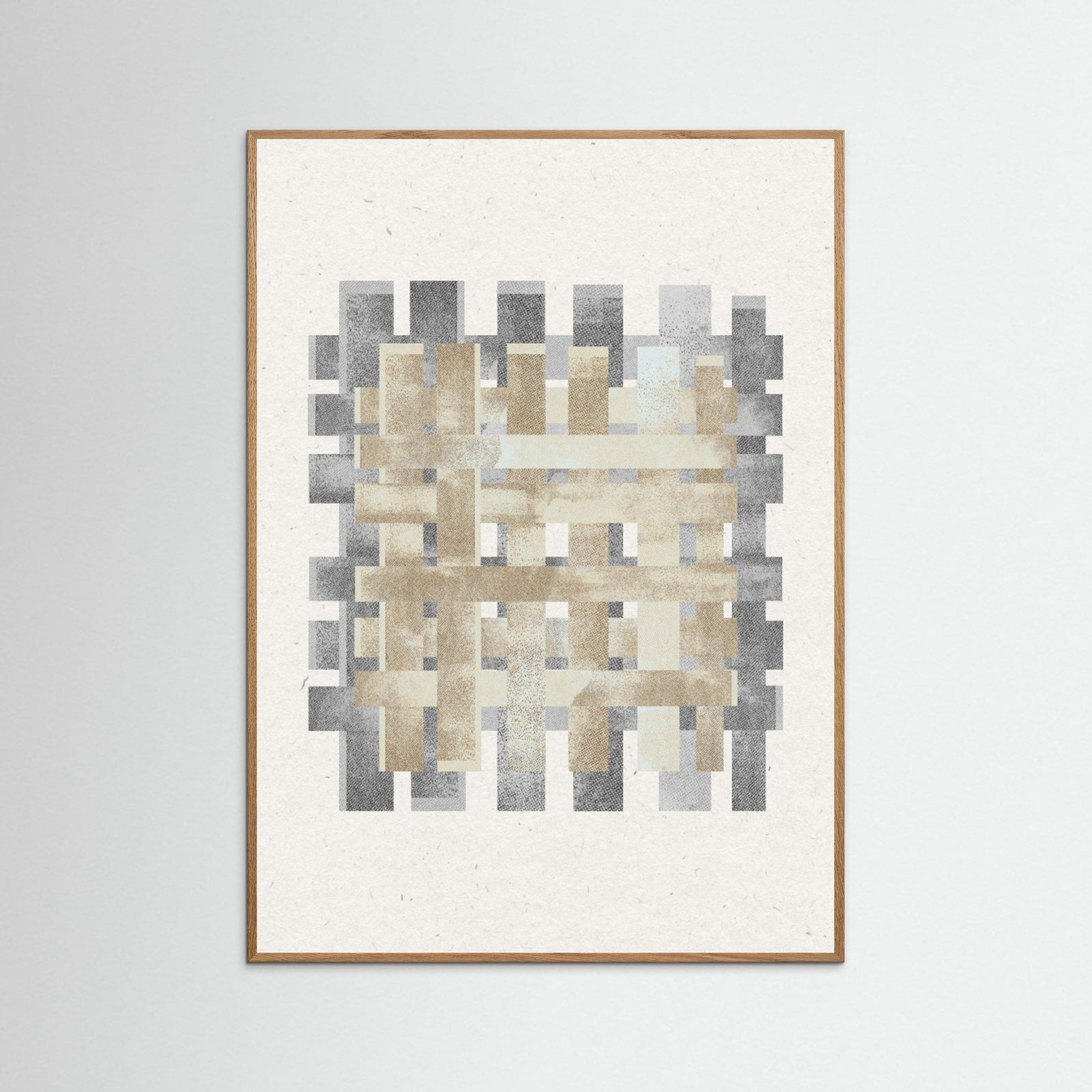 Oak Nature Pattern on Pattern No.2 Poster