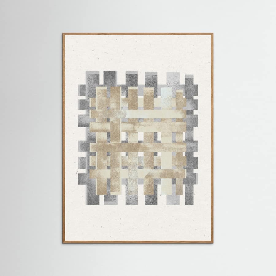 Poster Pattern on Pattern No.2