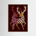 Oak Nature Patterned Equines