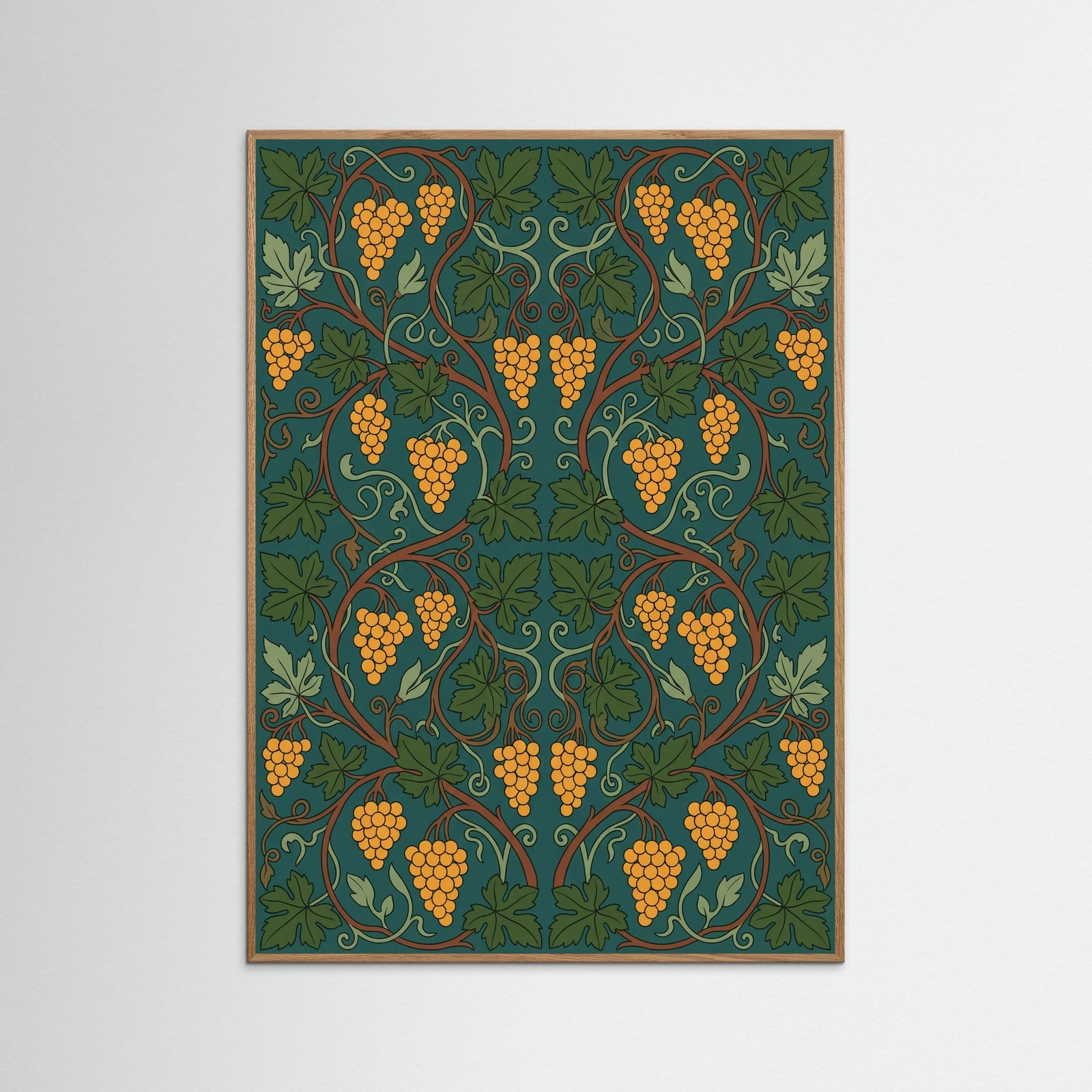 Oak Nature Patterned Life Tree