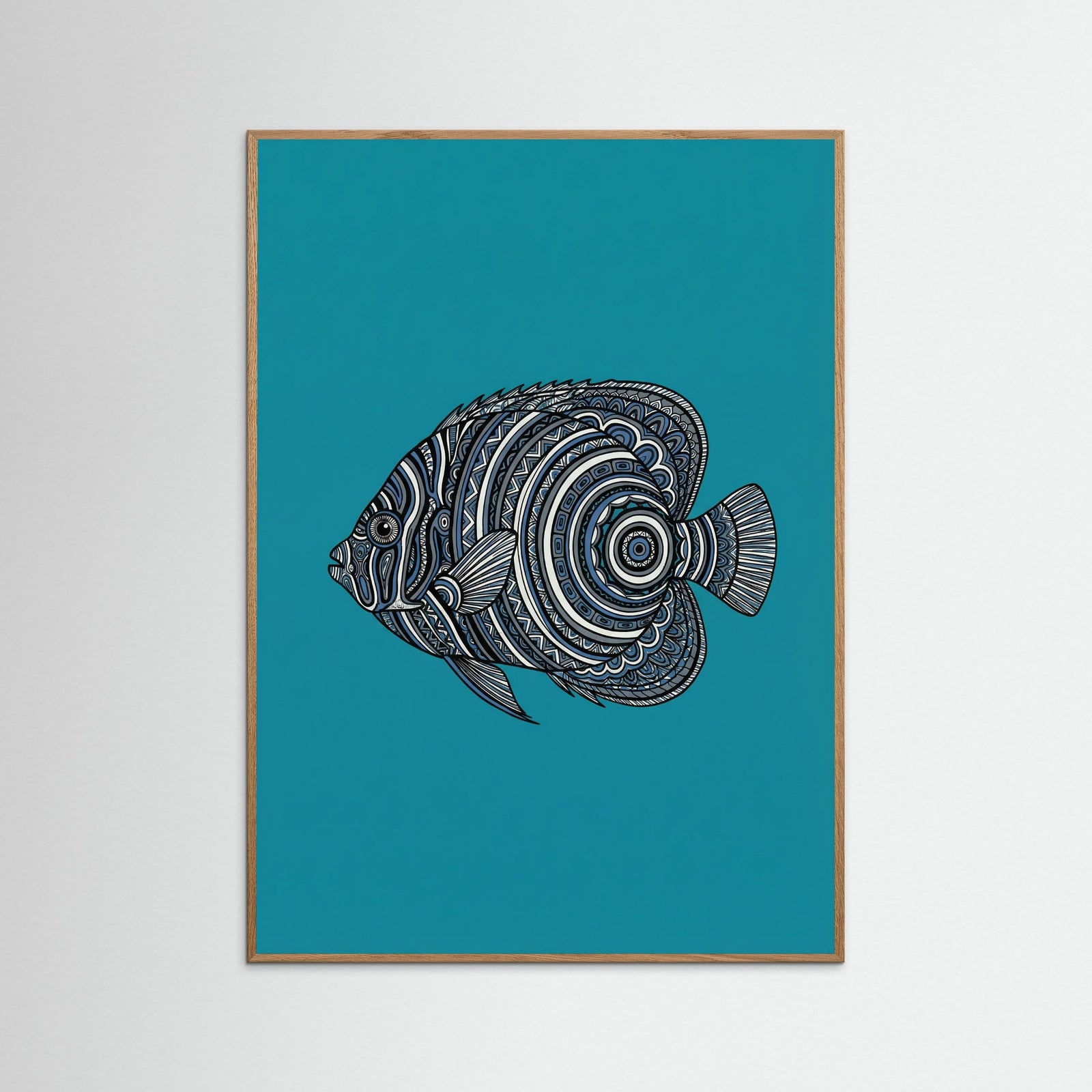 Oak Nature Patterned Tortoise Vibrantorange