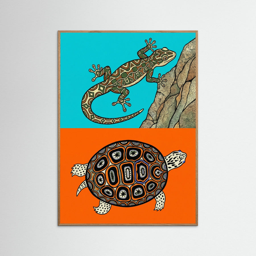 Patterned Turtle