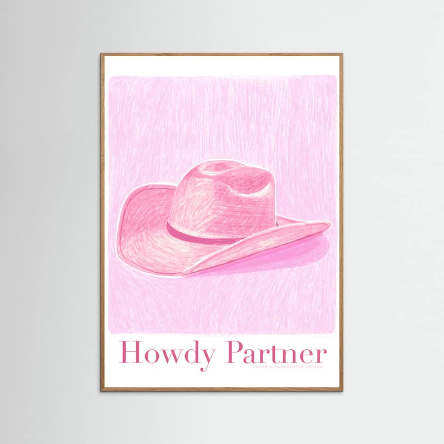 P&c Howdypartner Copy Poster