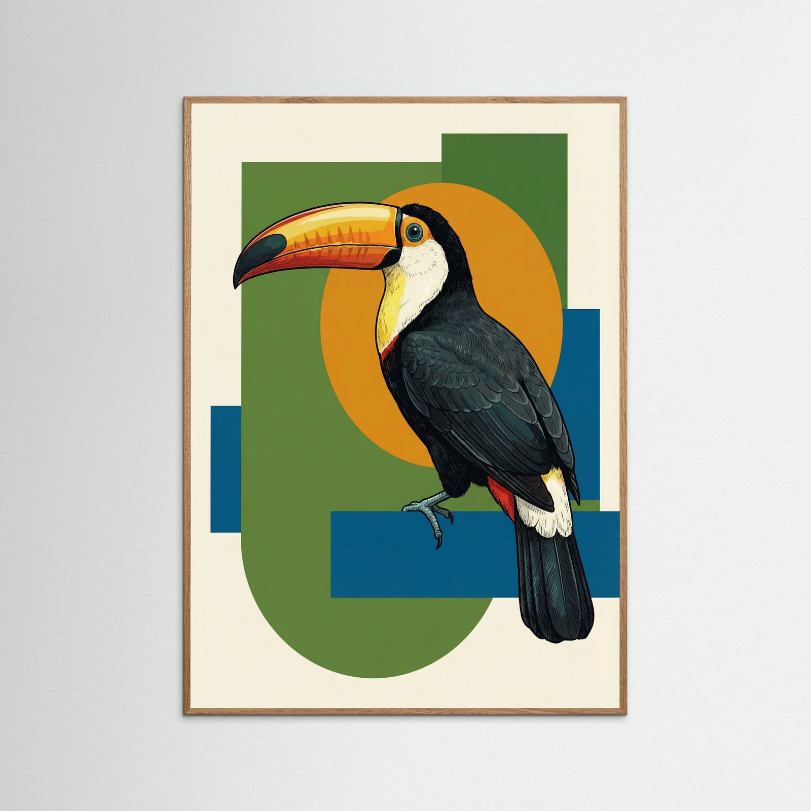 Oak Nature Peacock Radiance