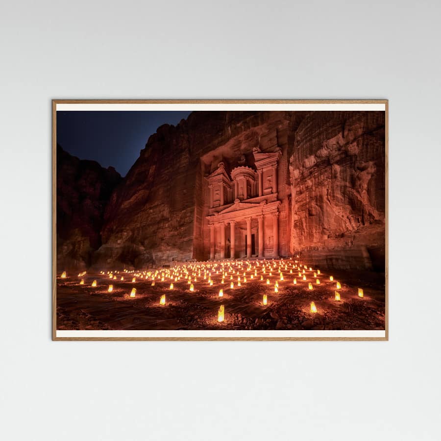 Plakat Petra by Night – plakat i druk artystyczny