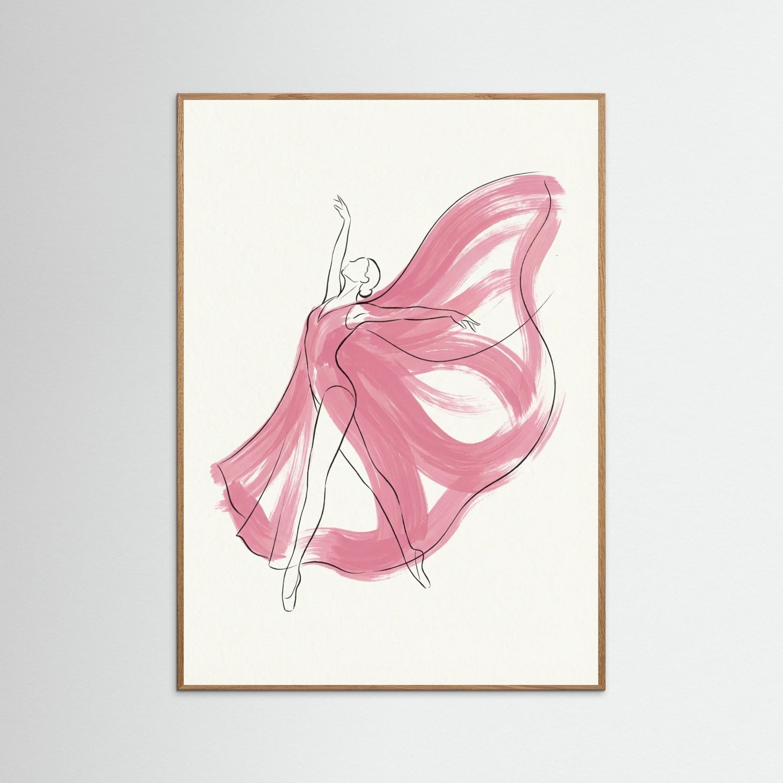 Oak Nature Pink Adieu