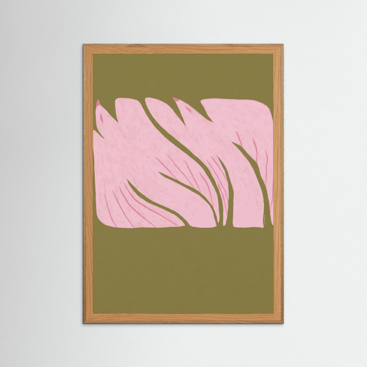 Oak Nature Pink Foliage Sway