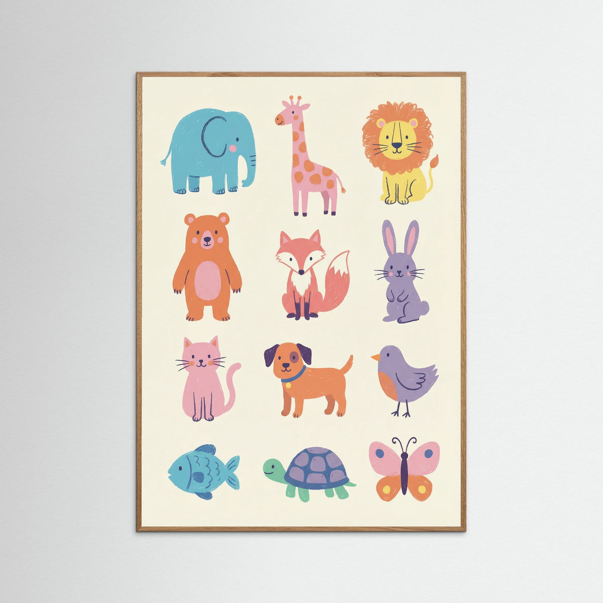 Oak Nature Playful Alphabet