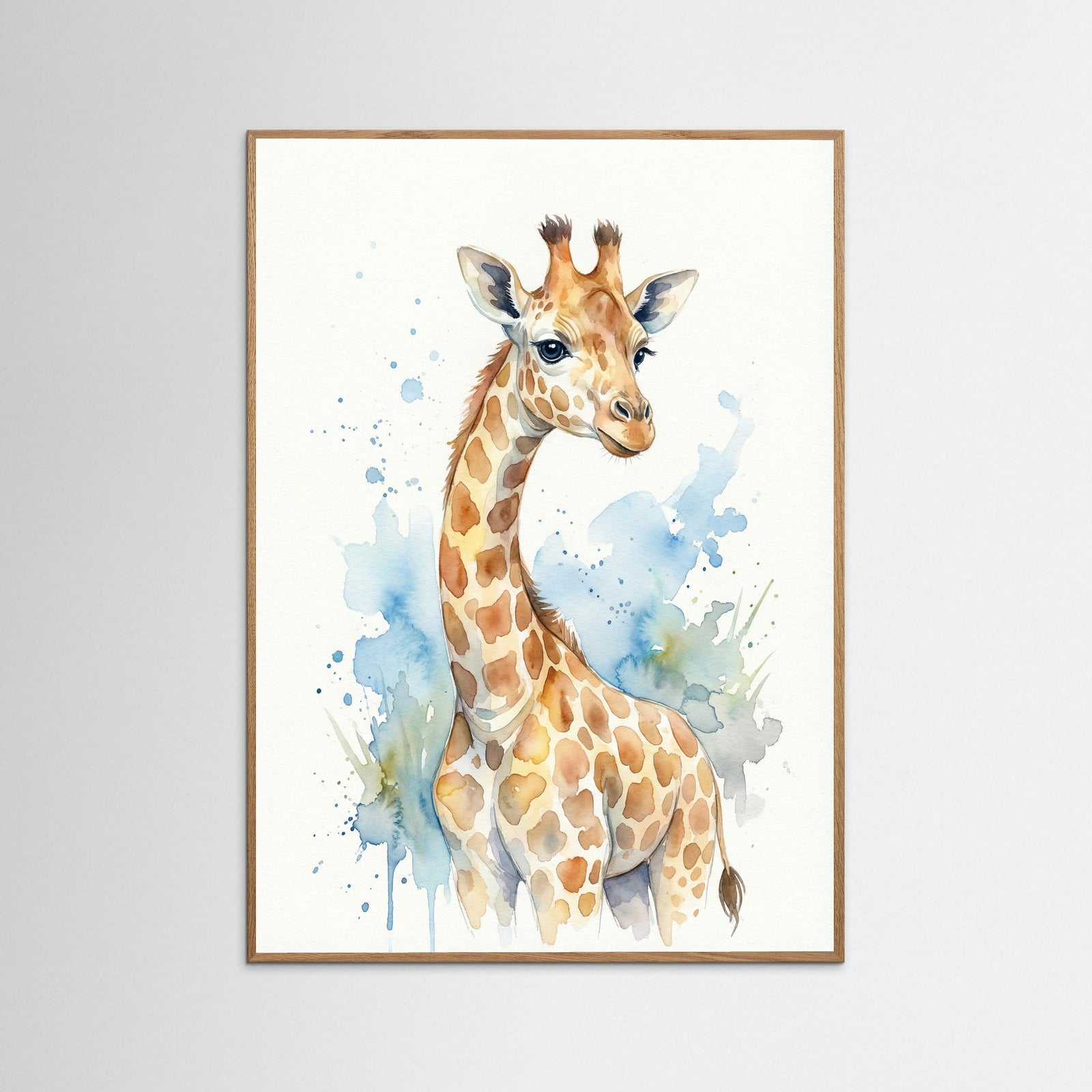 Oak Nature Playful Lion Cub