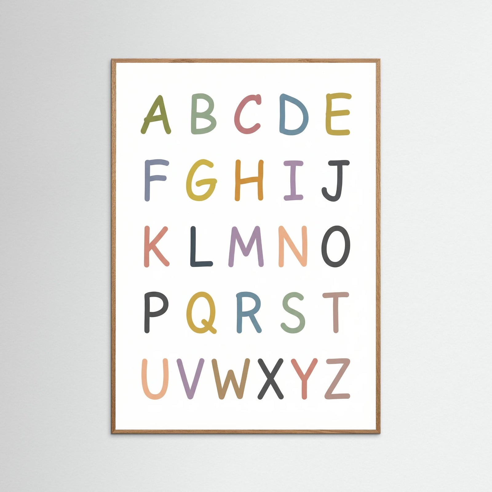 Oak Nature Playful Number Chart