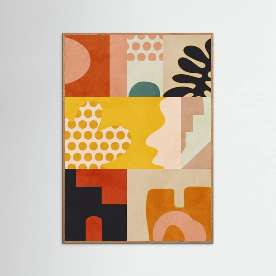 Playing Around Shapes 6 -juliste