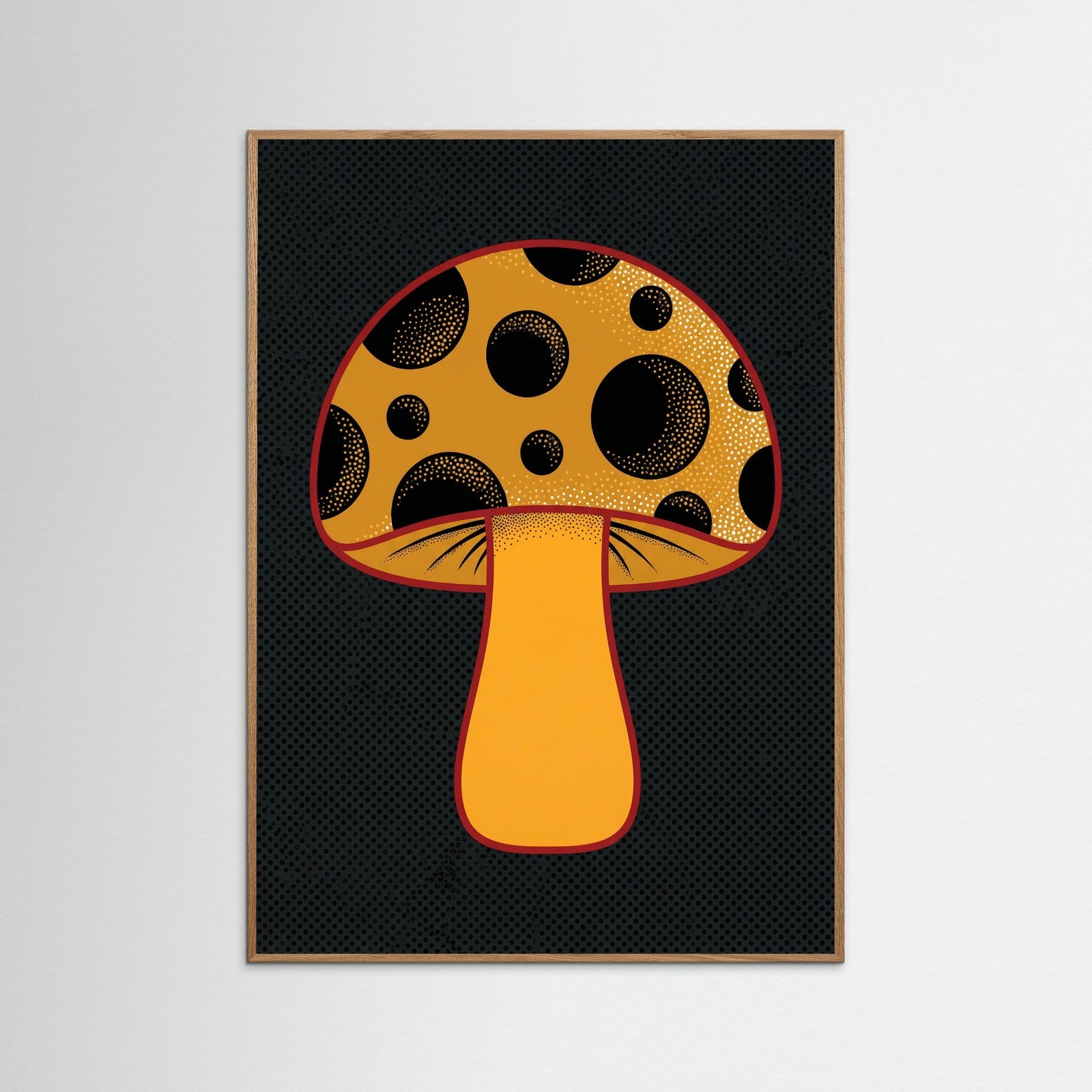 Oak Nature Polka Dot Pumpkin