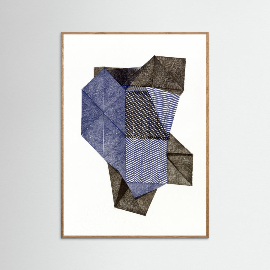 Poster Polygonal shape XV.