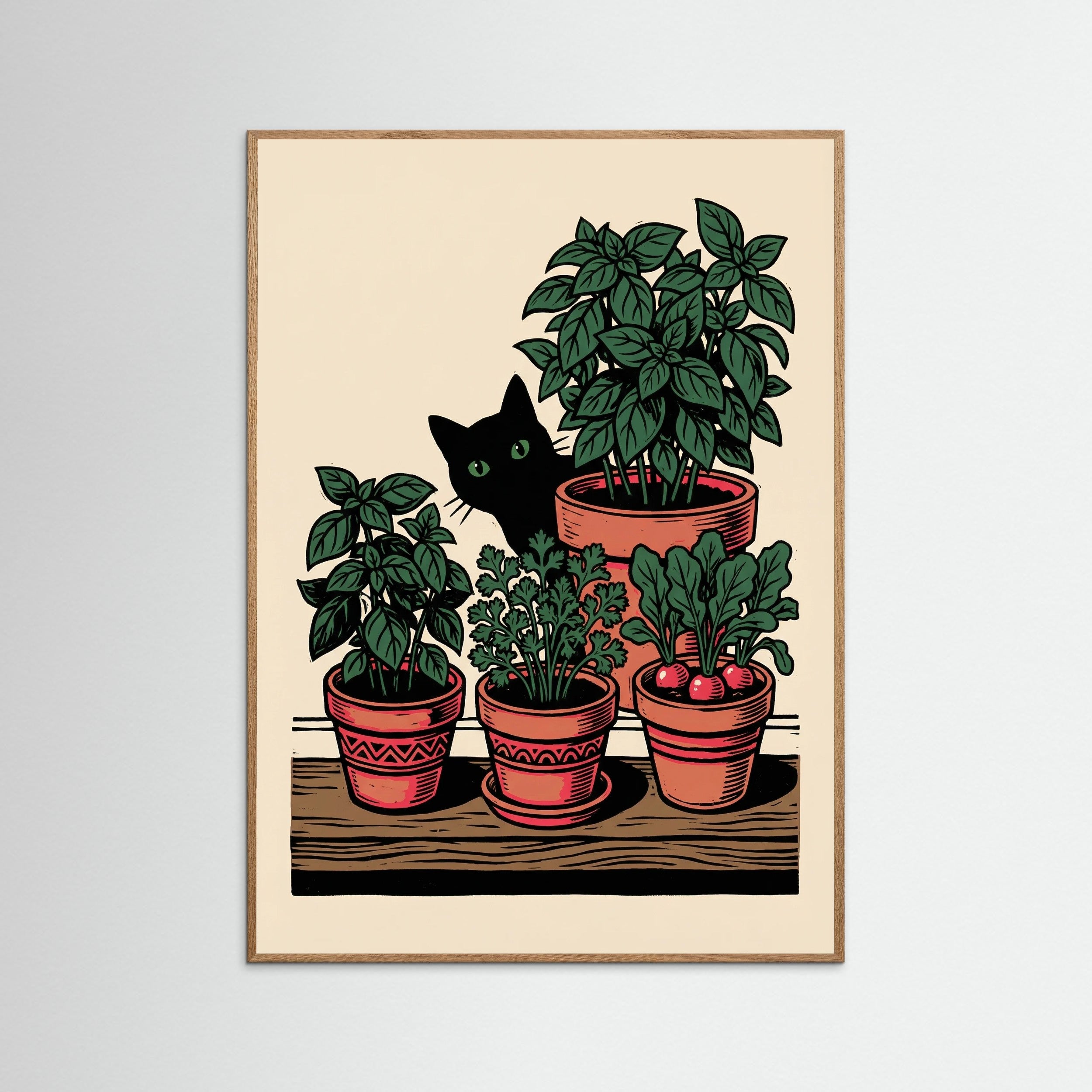 Oak Nature Potted Garden Bloom