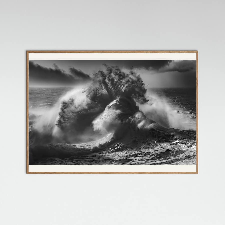 Powerful Ocean Waves Poster – poster en kunstdruk