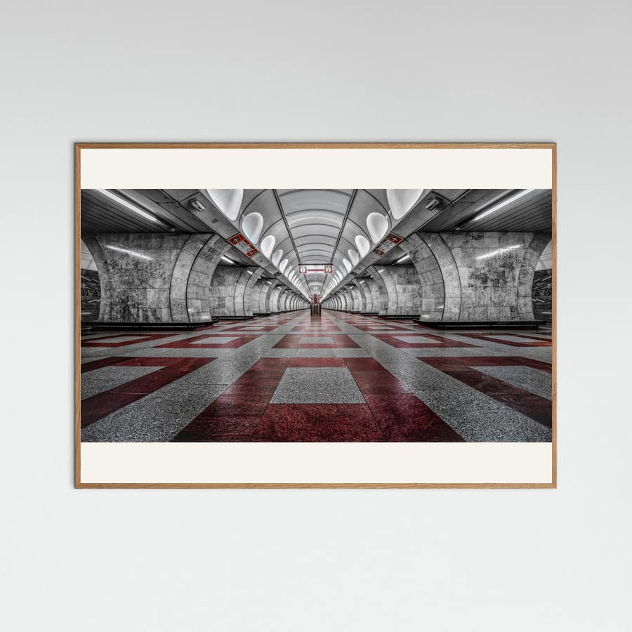 Plakat Prague Metro – plakat i druk artystyczny