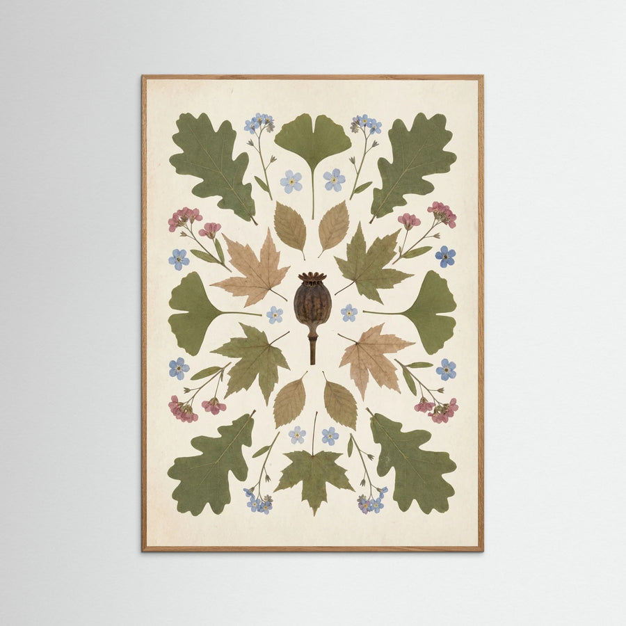 Pressed Garden Blooms