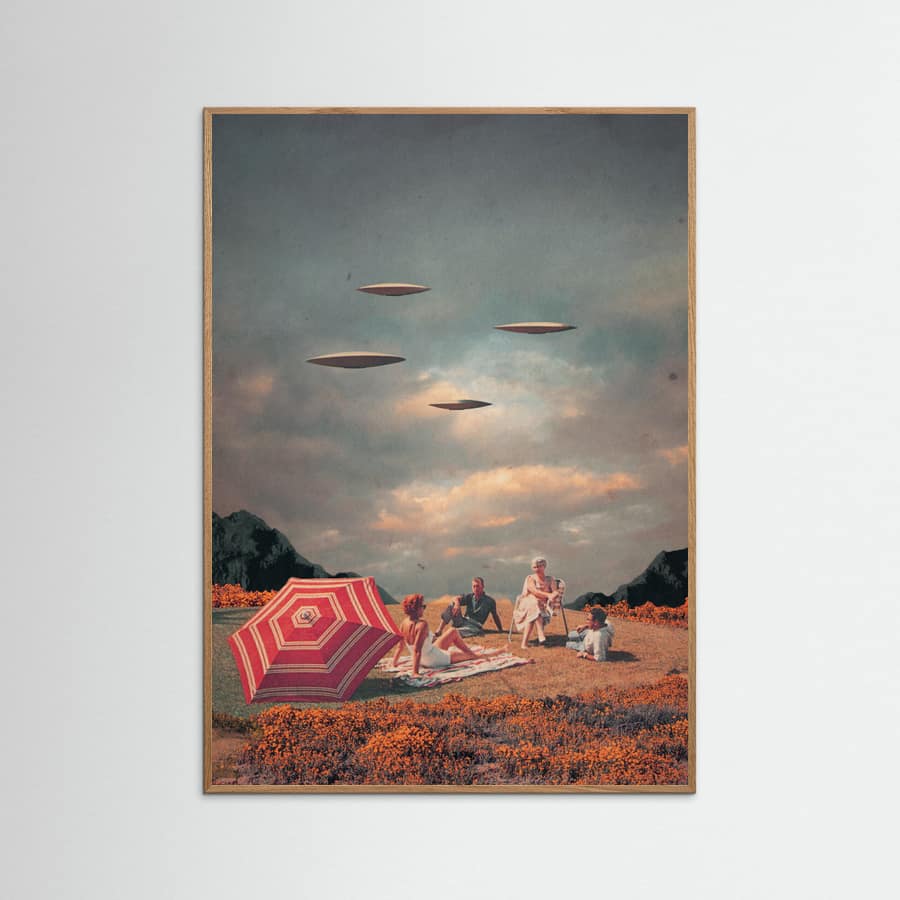 Plakat Pretend They Never Came – plakat i druk artystyczny