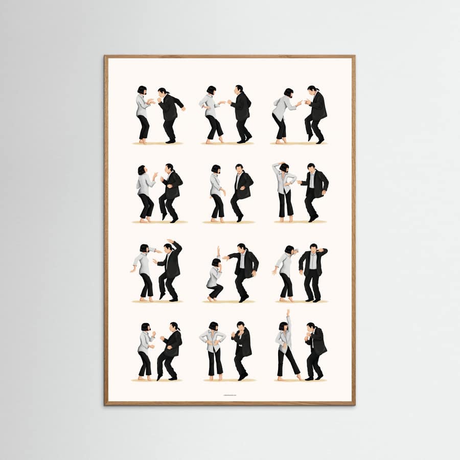 Pulp Fiction 2 -juliste – juliste ja taidepainatus