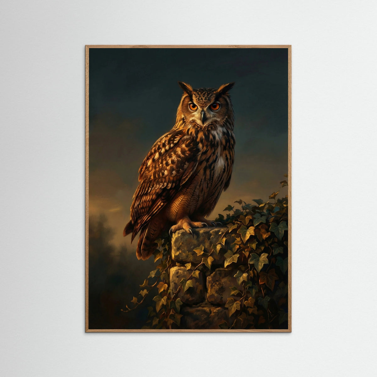 Oak Nature Pumpkin Perch