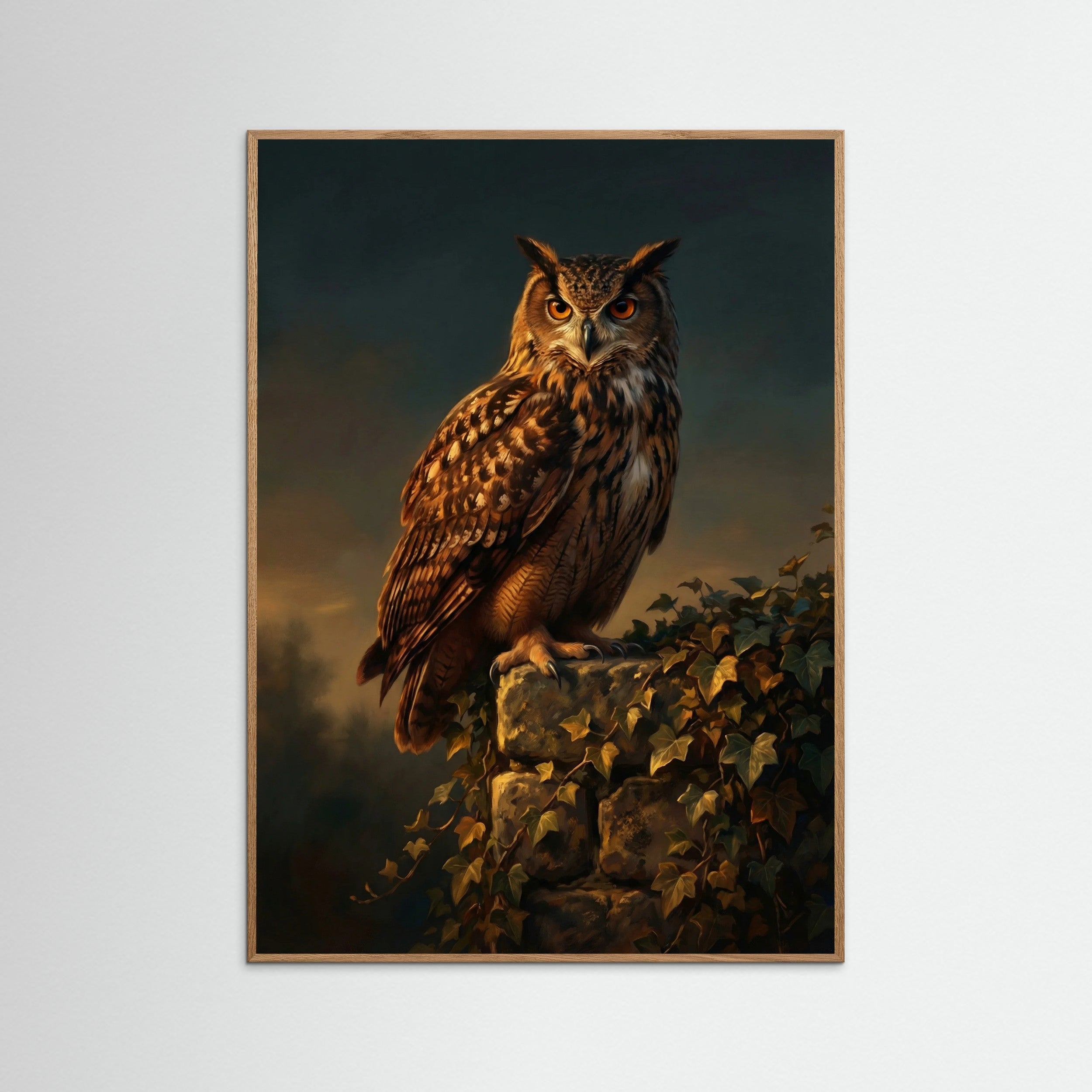 Oak Nature Pumpkin Perch