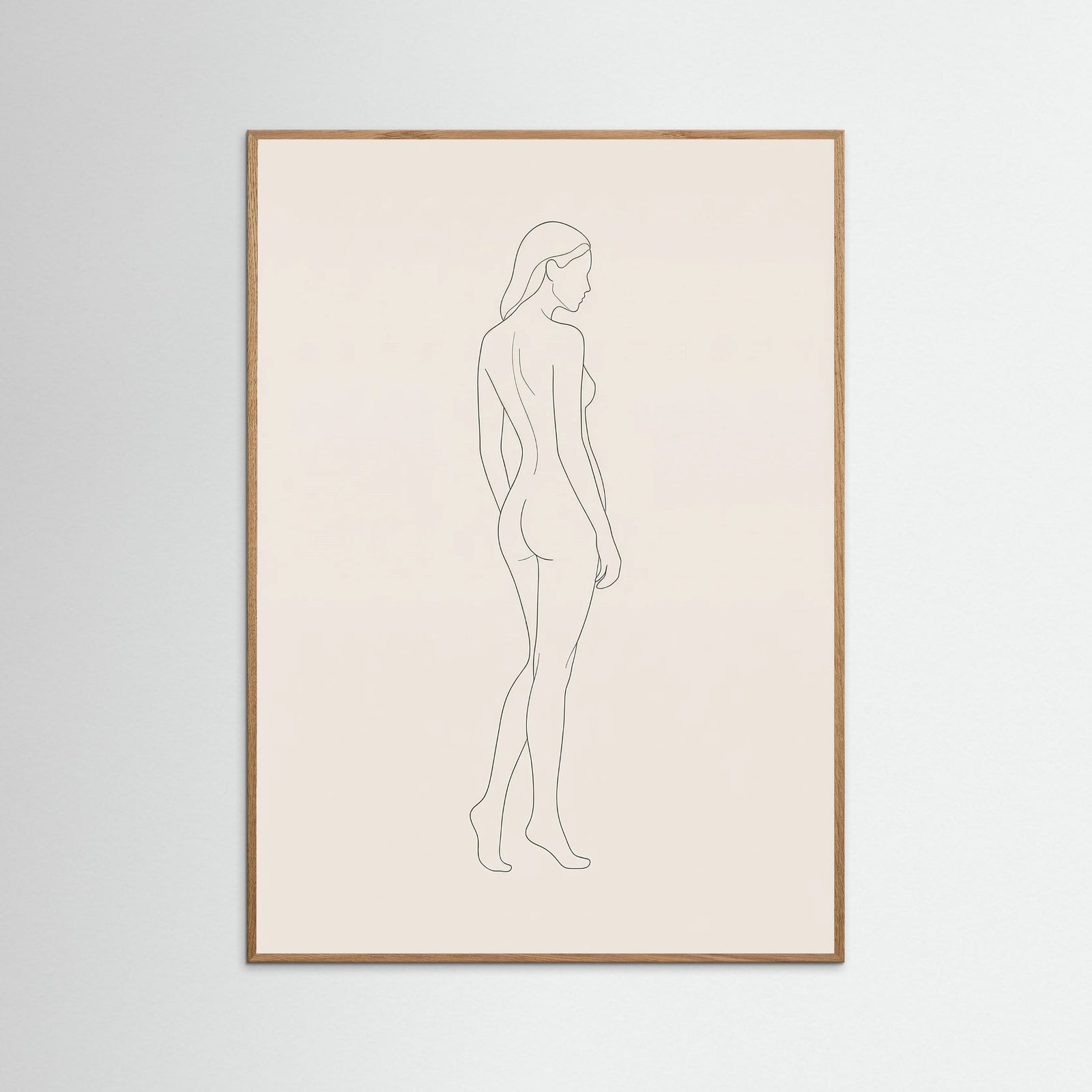 Oak Nature Quiet Contemplation Beige