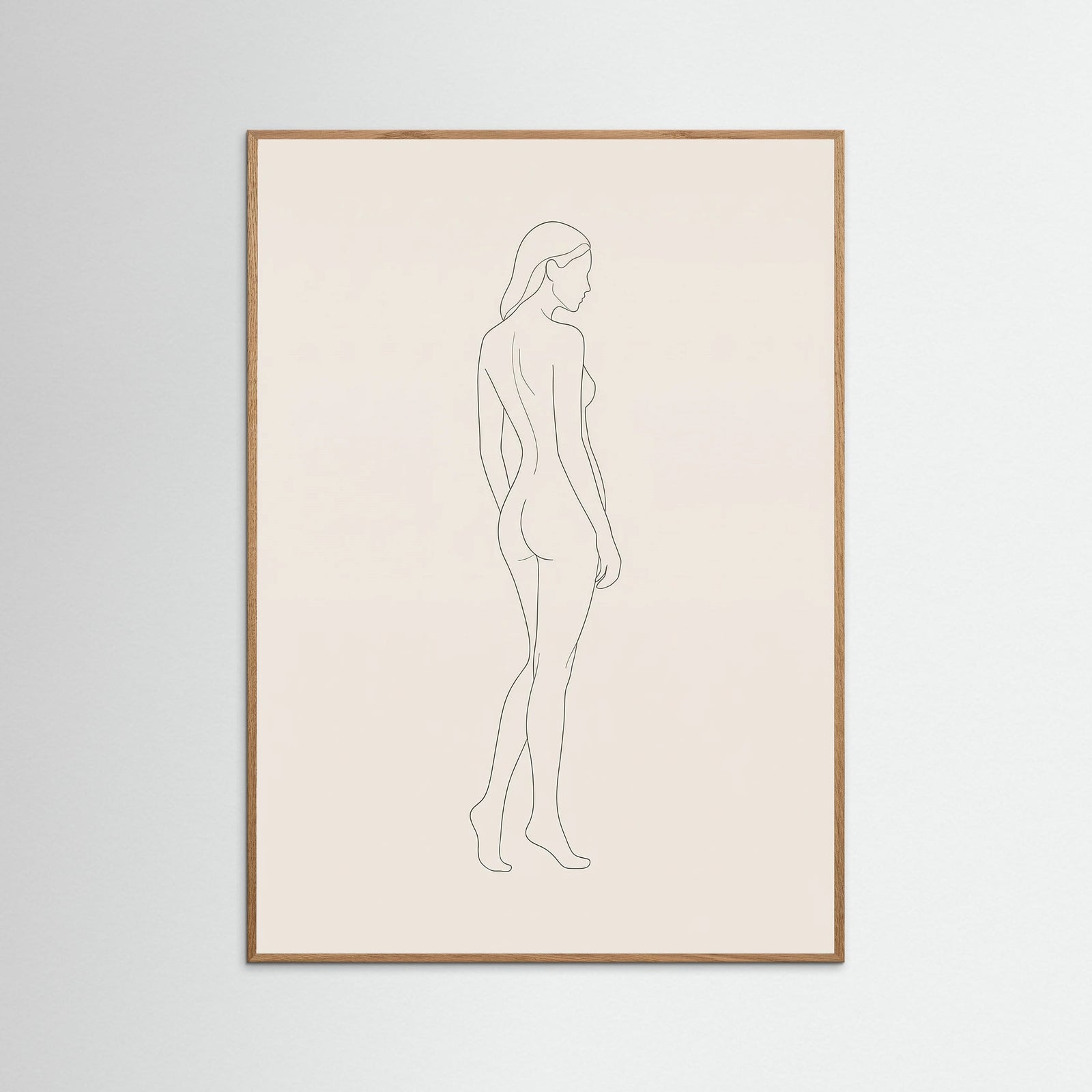 Oak Nature Quiet Contemplation Beige