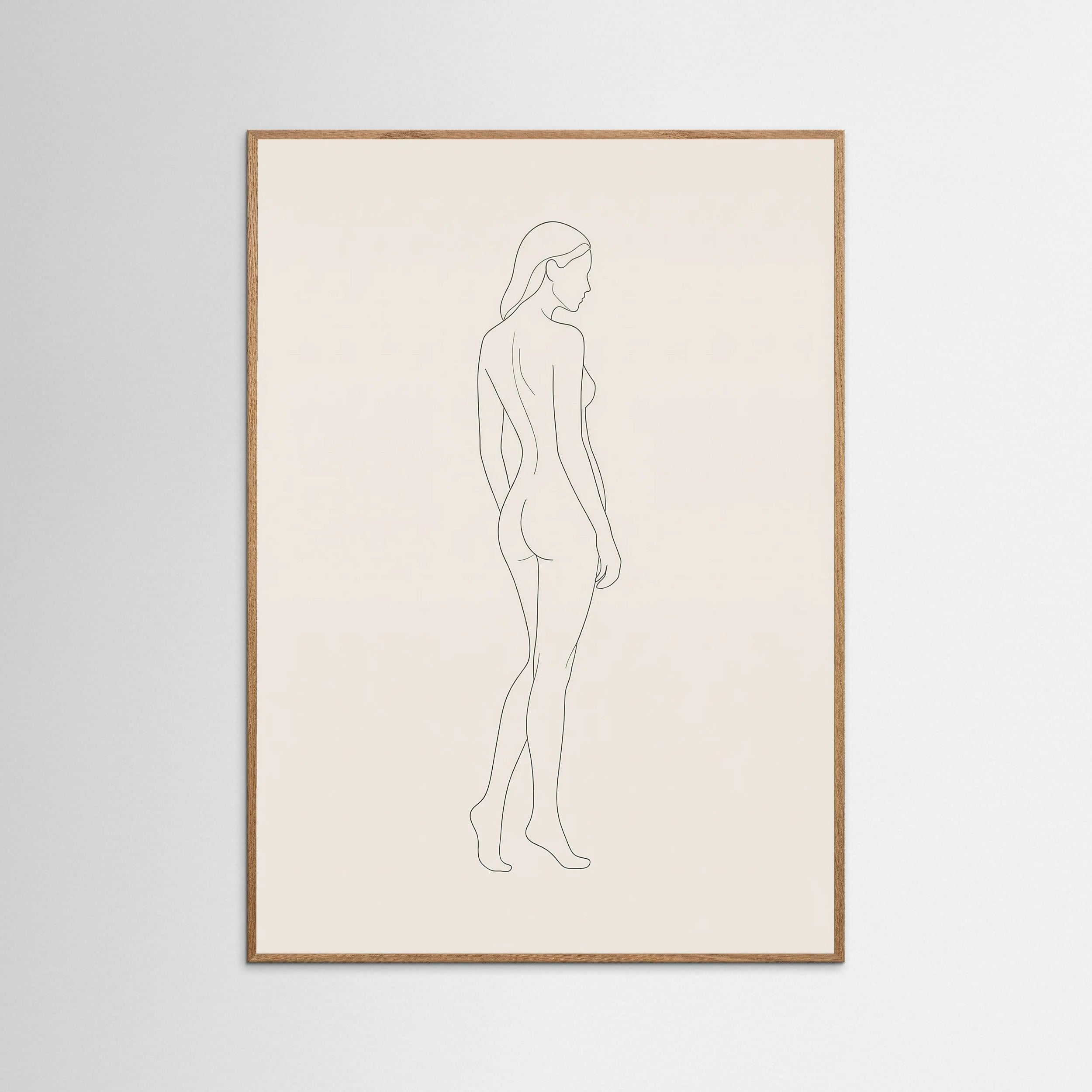 Oak Nature Quiet Contemplation Beige