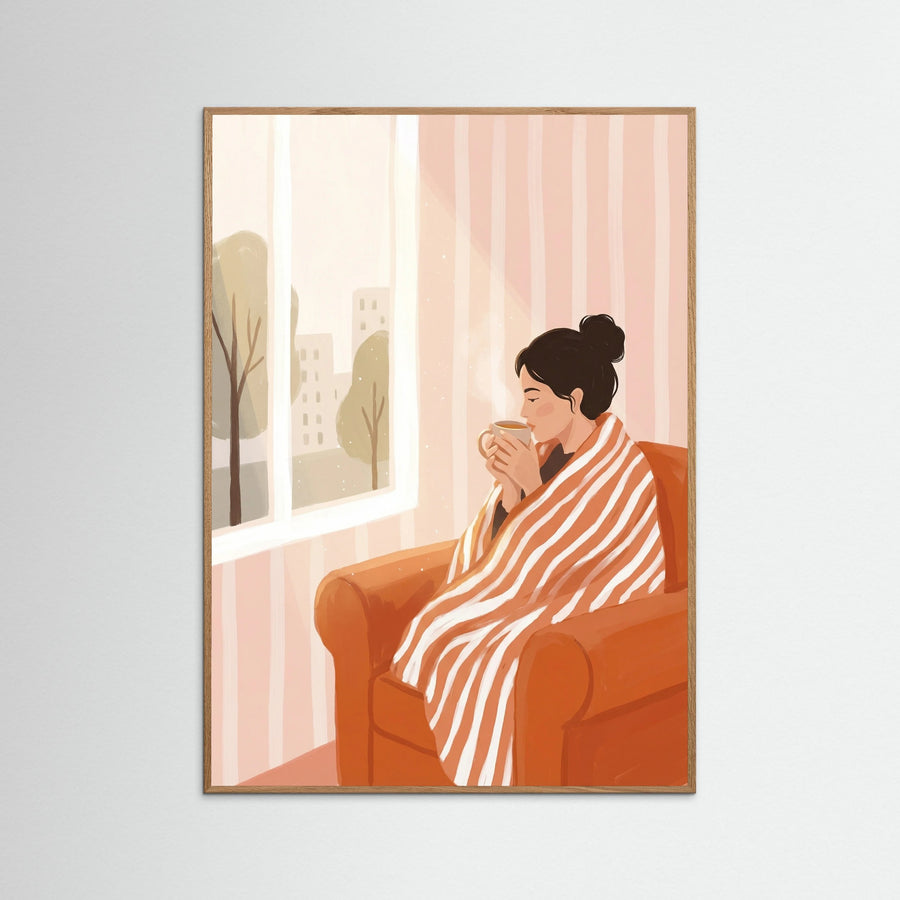 Quiet Reading Orange