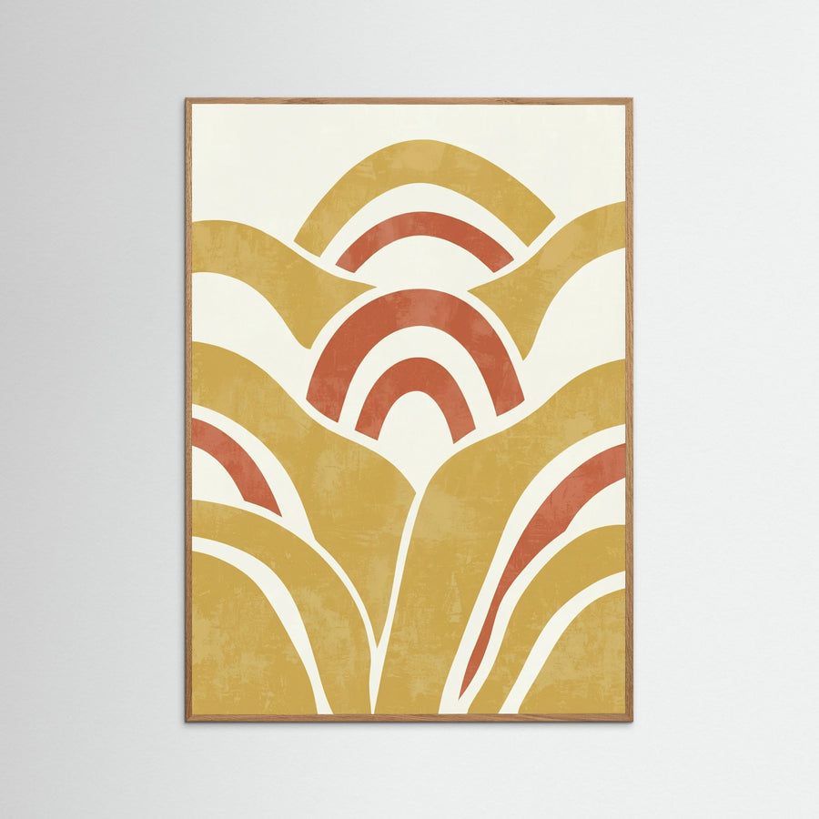 Radiant Golden Bloom