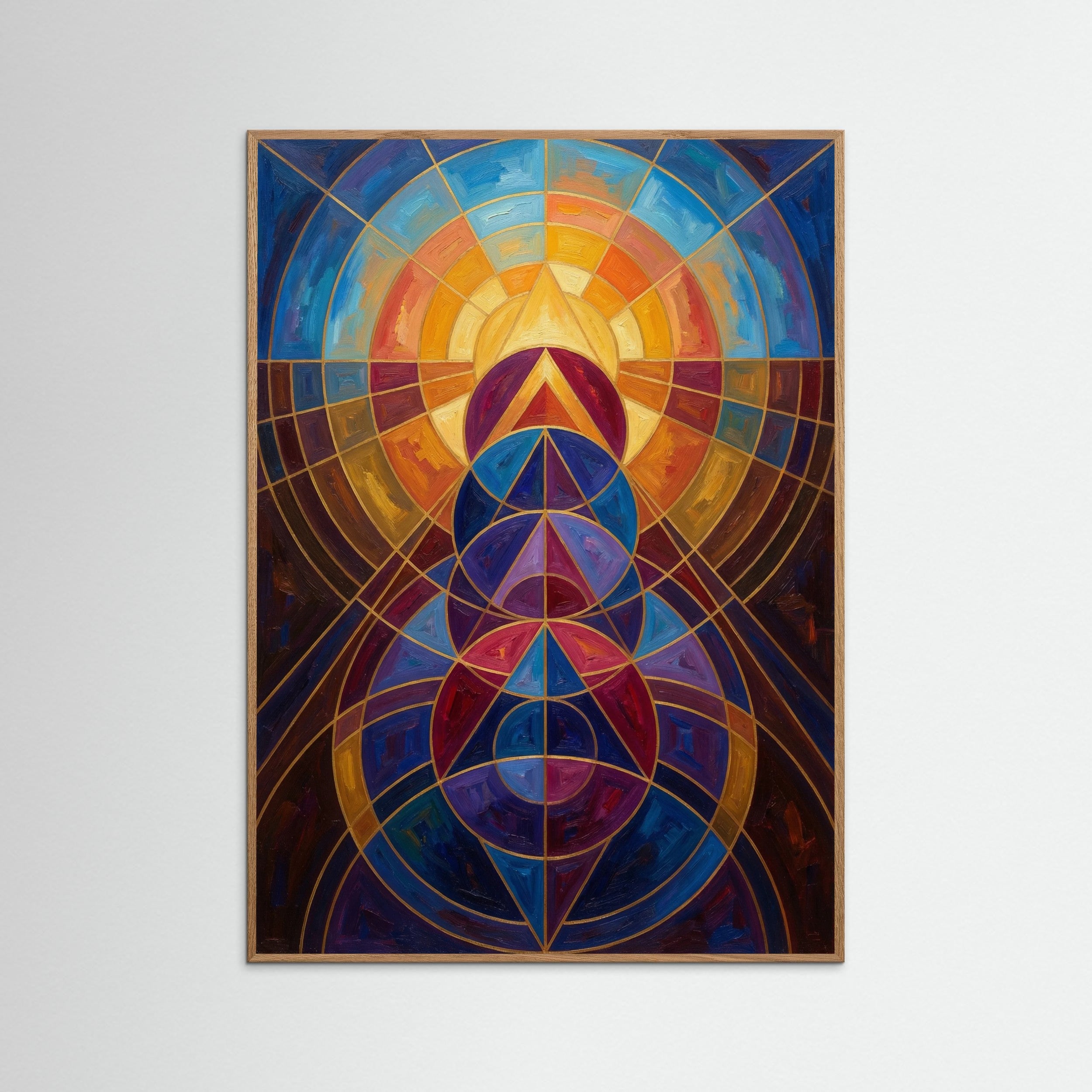 Oak Nature Radiant Mandala