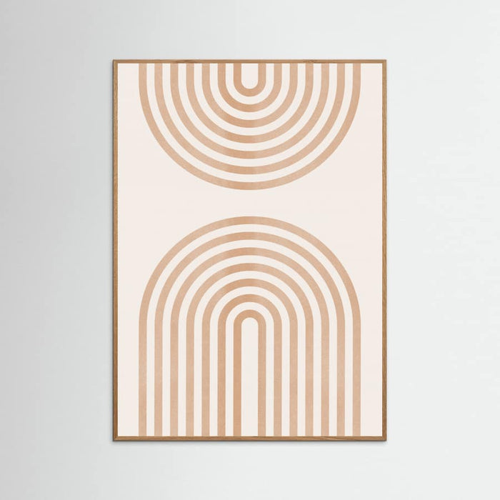 Rainbow Lines 2 Poster – plakat og kunsttryk